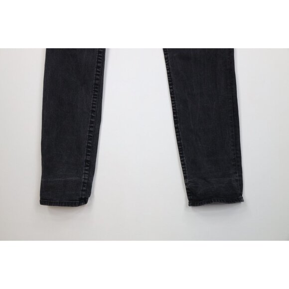 True Religion Mens 42x34 Faded Rocco Relaxed Fit Skinny Leg Denim Jeans Black - Picture 4 of 13
